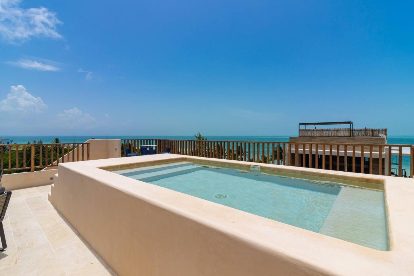 Penthouse Con Alberca Privada Y Hermosas Vistas Al Mar - A301 Isla Holbox Exteriör bild
