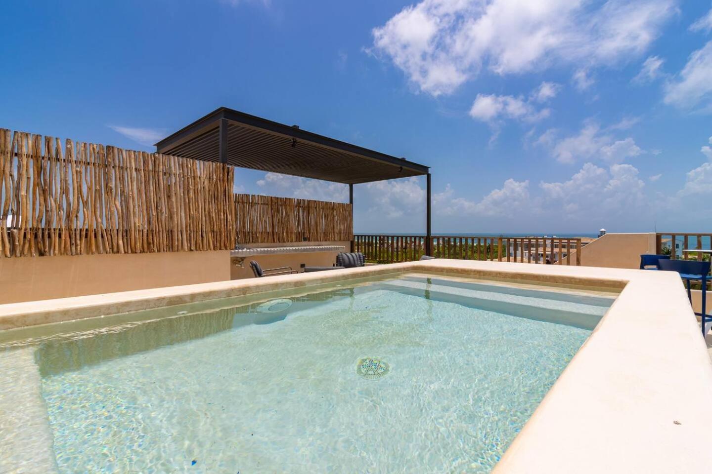 Penthouse Con Alberca Privada Y Hermosas Vistas Al Mar - A301 Isla Holbox Exteriör bild