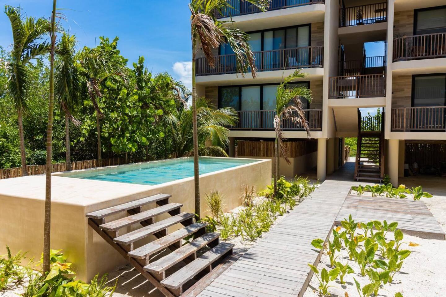 Penthouse Con Alberca Privada Y Hermosas Vistas Al Mar - A301 Isla Holbox Exteriör bild