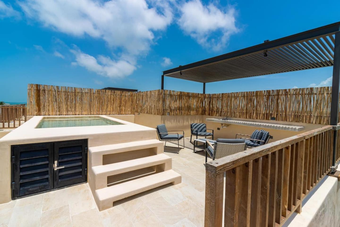 Penthouse Con Alberca Privada Y Hermosas Vistas Al Mar - A301 Isla Holbox Exteriör bild