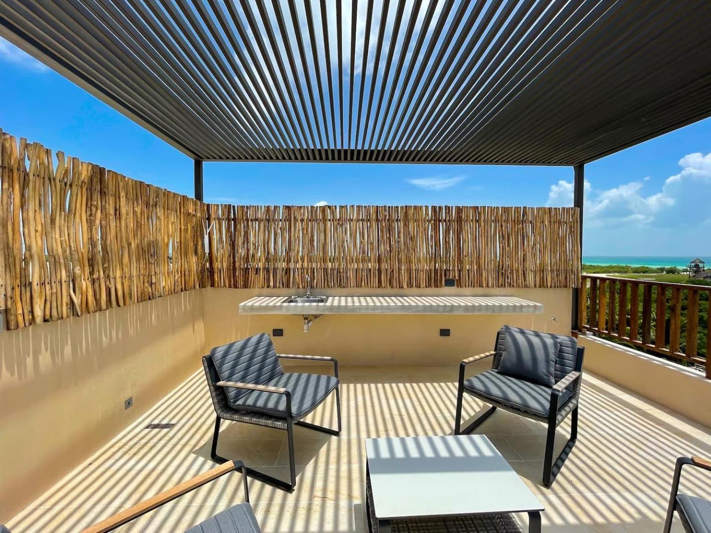 Penthouse Con Alberca Privada Y Hermosas Vistas Al Mar - A301 Isla Holbox Exteriör bild