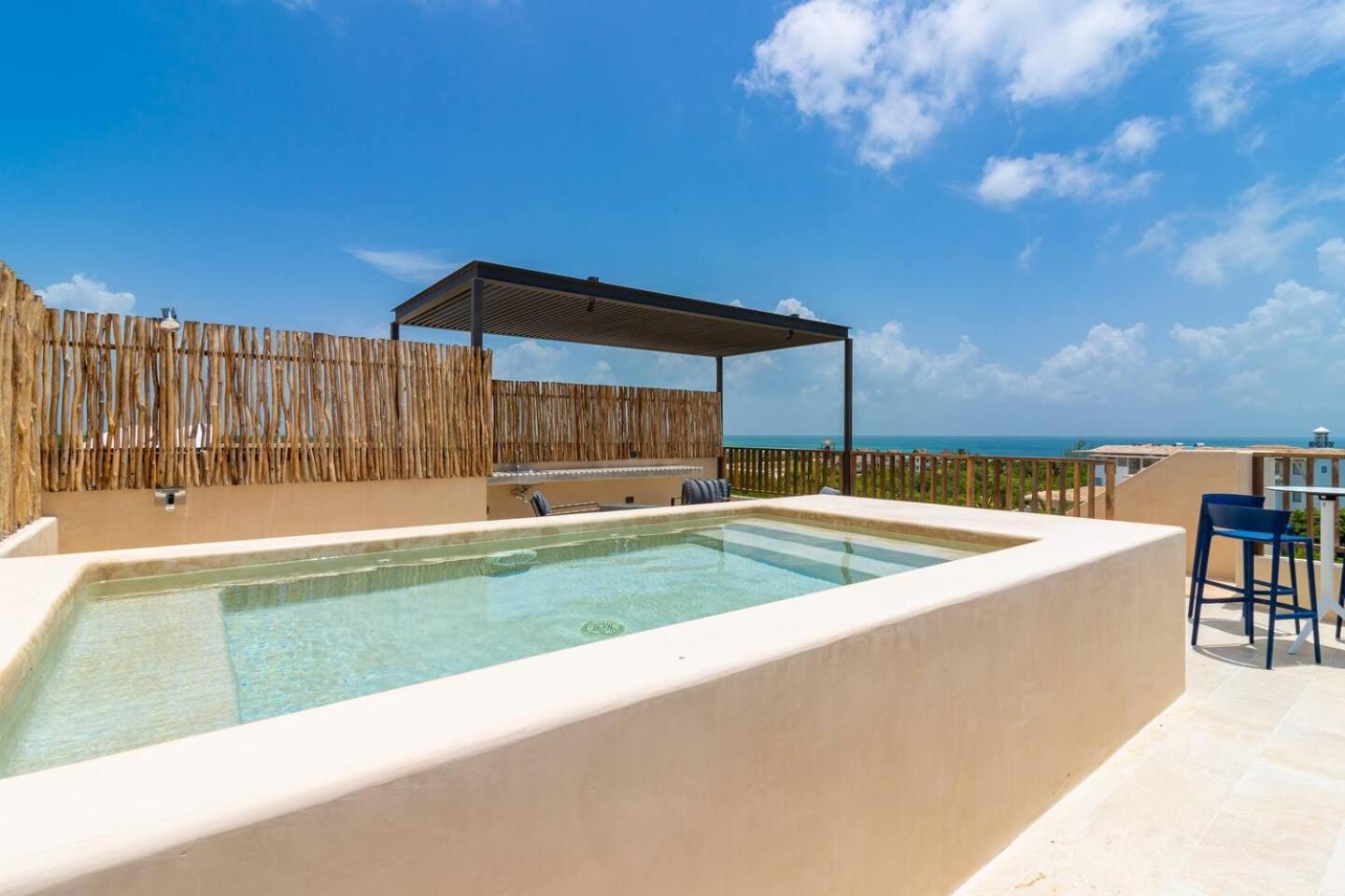 Penthouse Con Alberca Privada Y Hermosas Vistas Al Mar - A301 Isla Holbox Exteriör bild