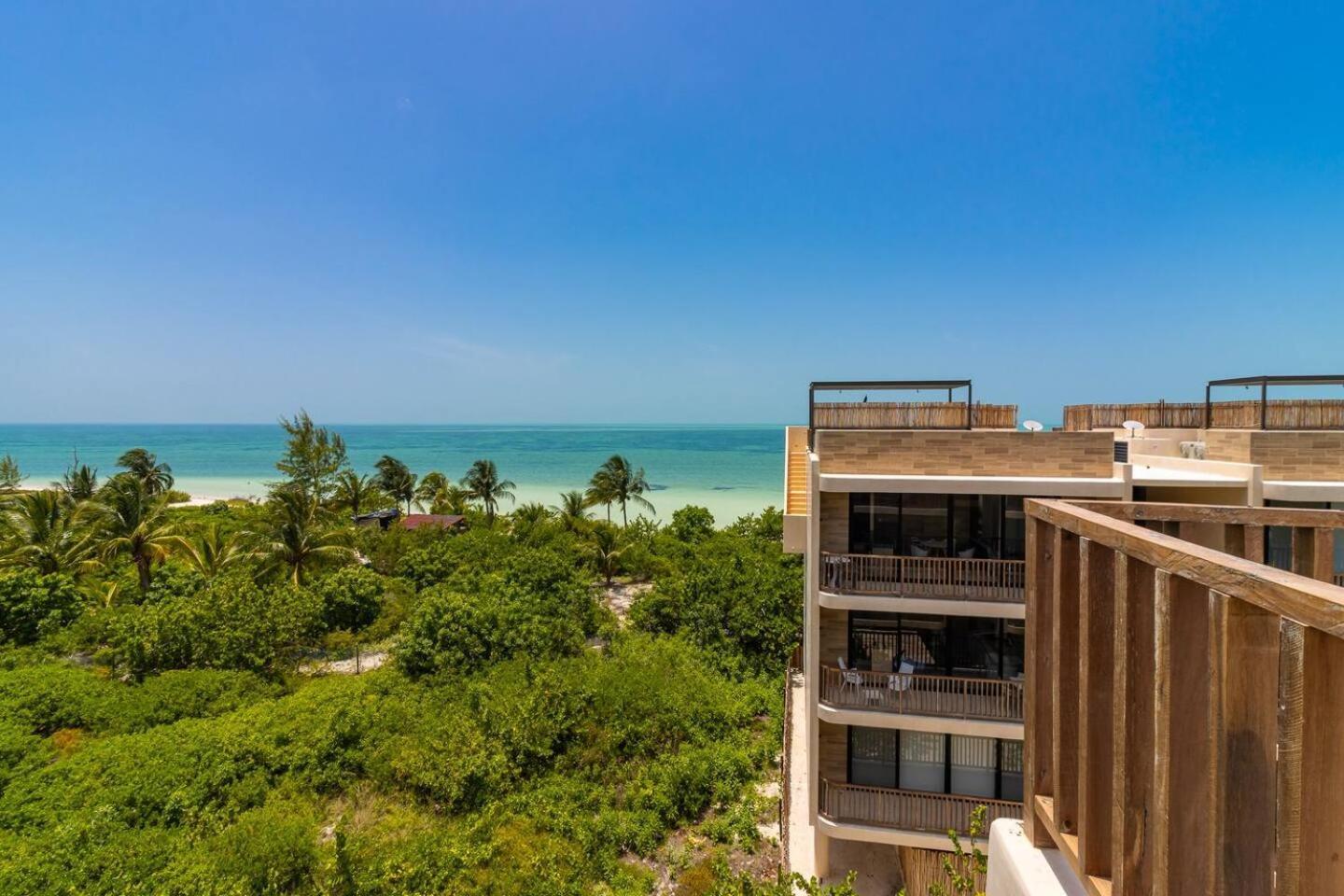 Penthouse Con Alberca Privada Y Hermosas Vistas Al Mar - A301 Isla Holbox Exteriör bild