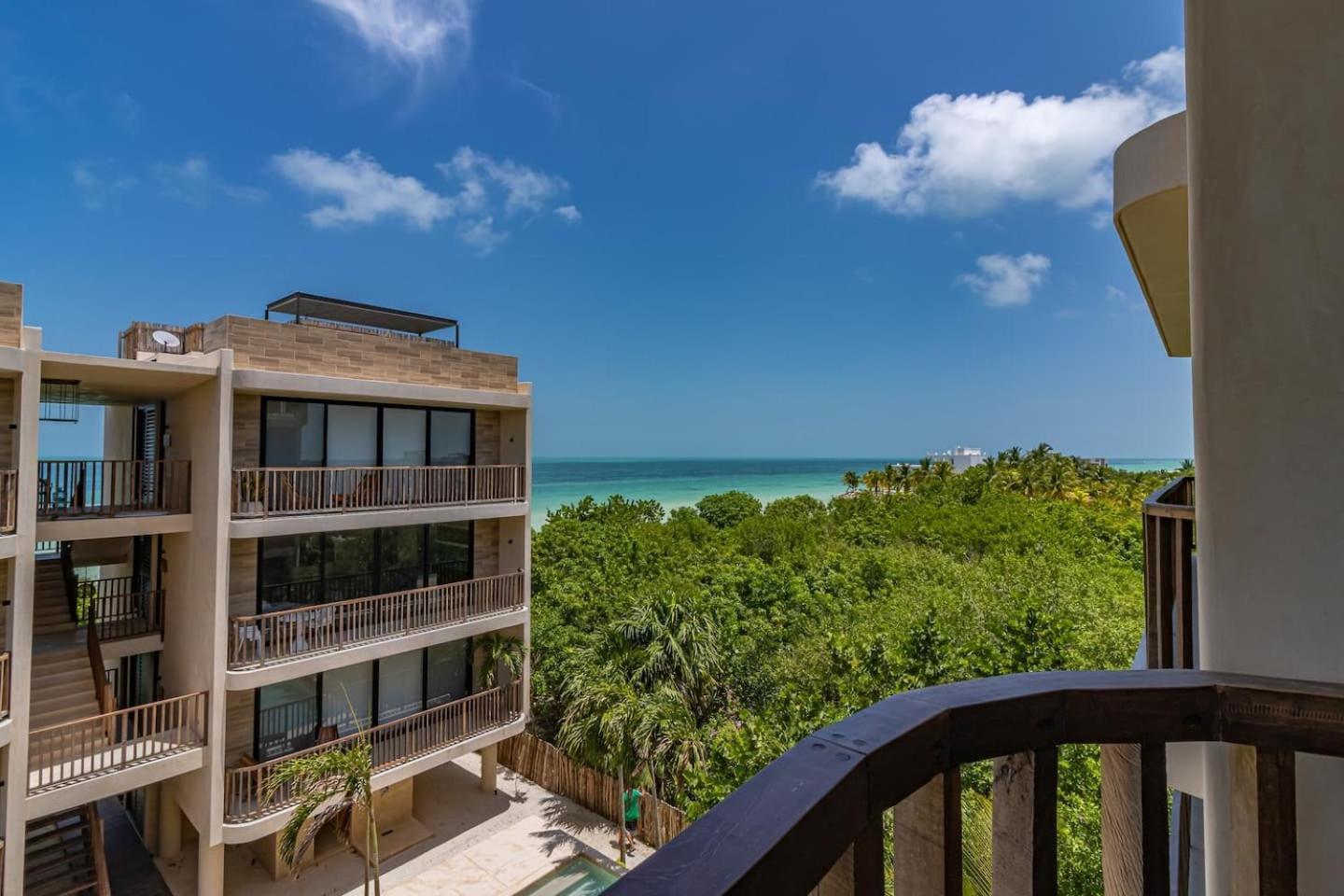 Penthouse Con Alberca Privada Y Hermosas Vistas Al Mar - A301 Isla Holbox Exteriör bild
