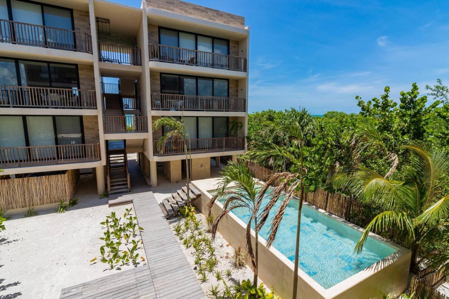 Penthouse Con Alberca Privada Y Hermosas Vistas Al Mar - A301 Isla Holbox Exteriör bild